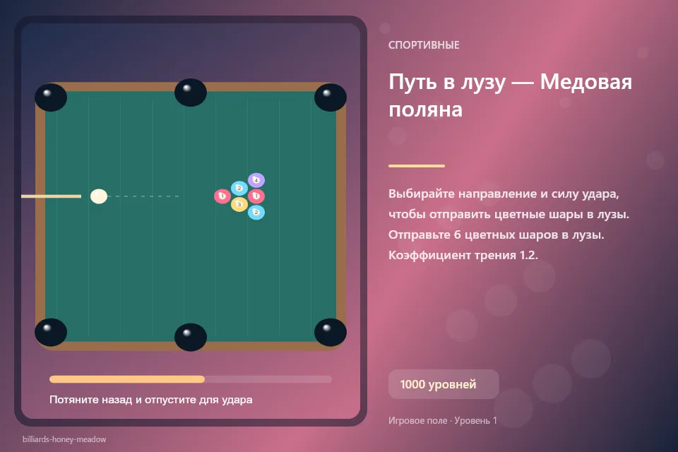 Путь в лузу — Медовая поляна