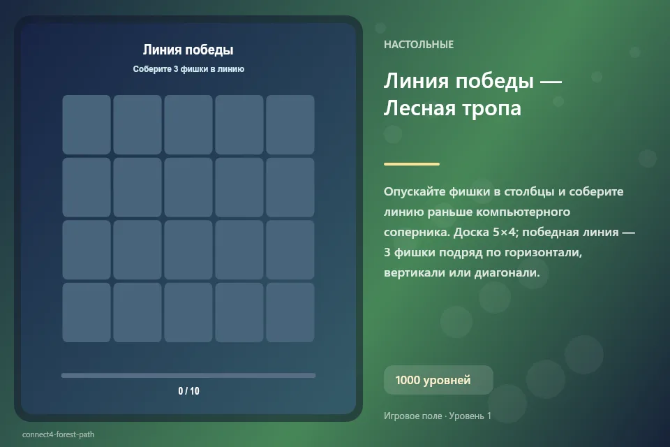 Линия победы — Лесная тропа