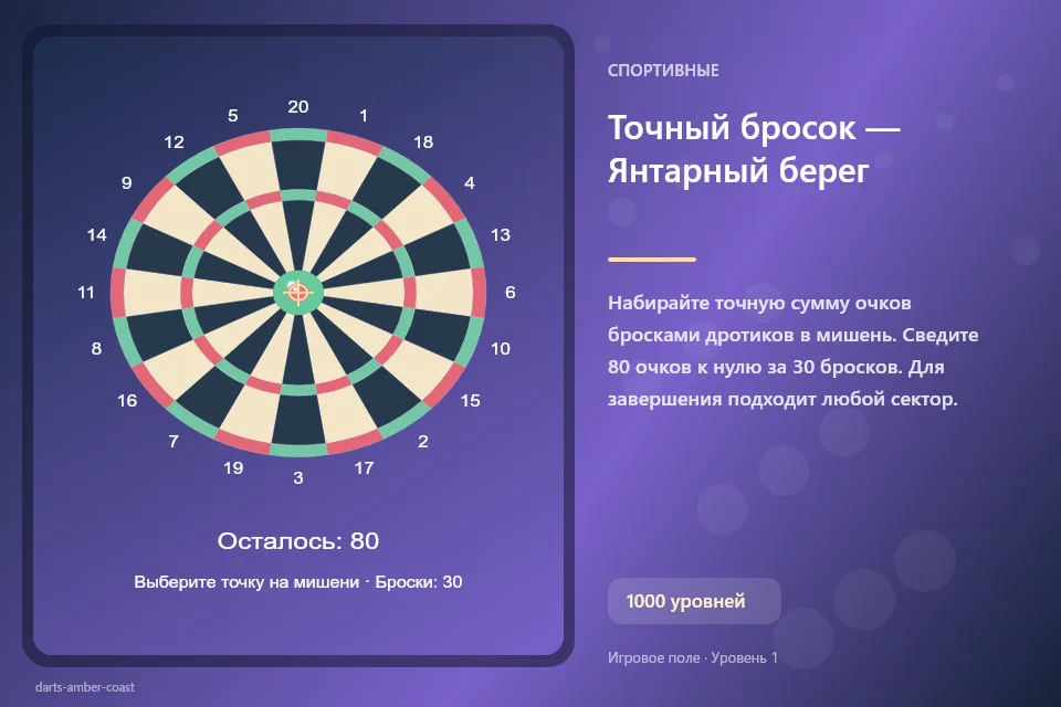 Точный бросок — Янтарный берег