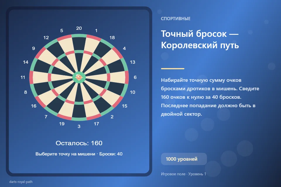 Точный бросок — Королевский путь