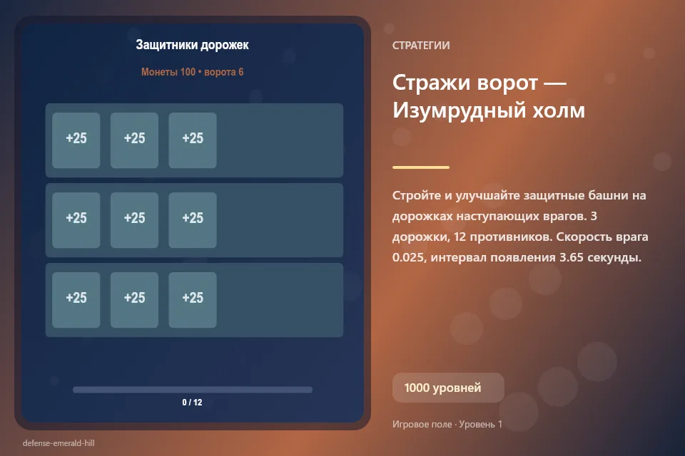 Стражи ворот — Изумрудный холм