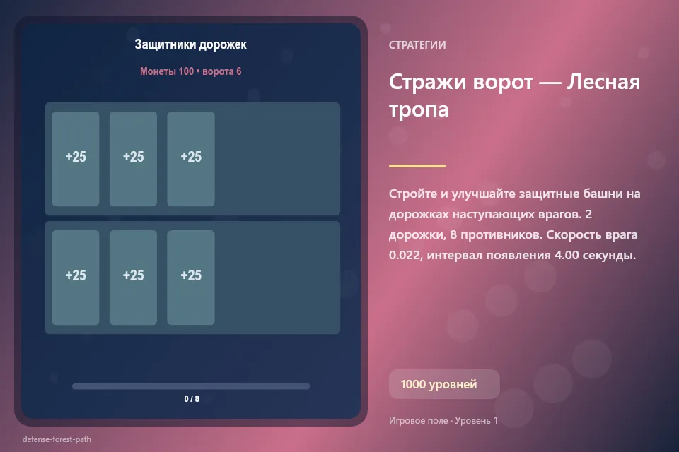 Стражи ворот — Лесная тропа