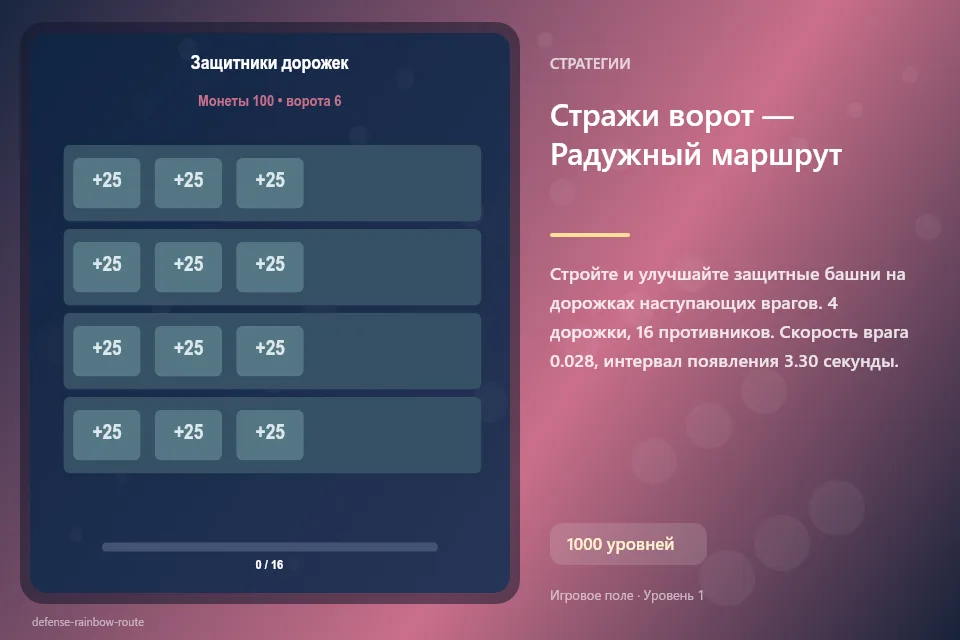 Стражи ворот — Радужный маршрут