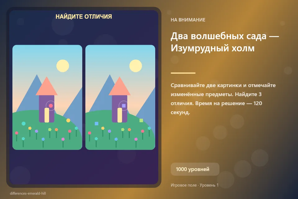 Два волшебных сада — Изумрудный холм