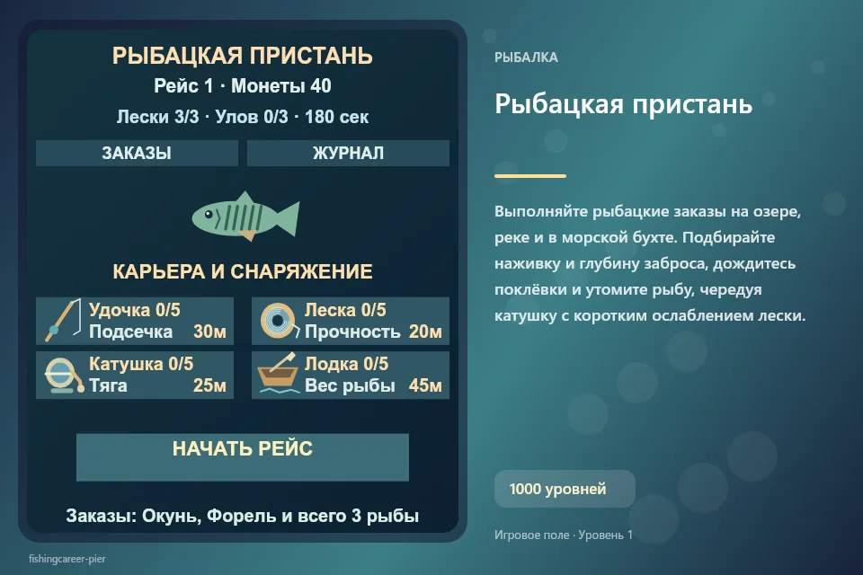 Игровое поле: Рыбацкая пристань