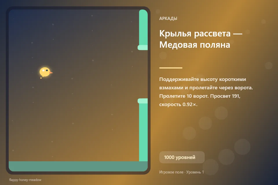 Крылья рассвета — Медовая поляна