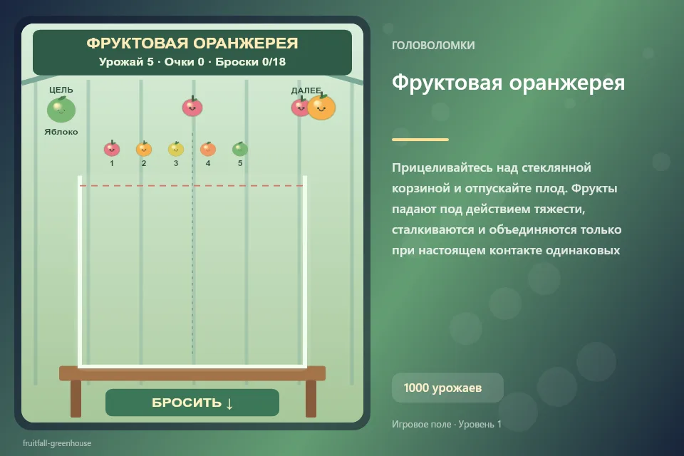 Фруктовая оранжерея