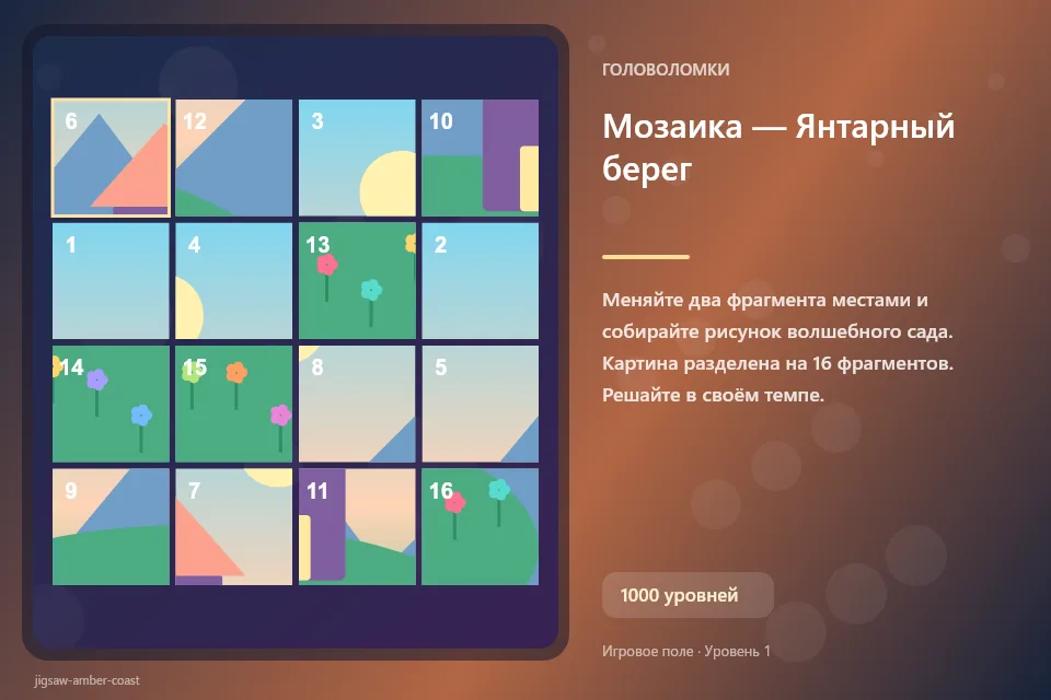 Мозаика — Янтарный берег