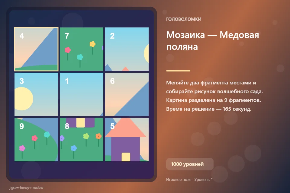 Мозаика — Медовая поляна