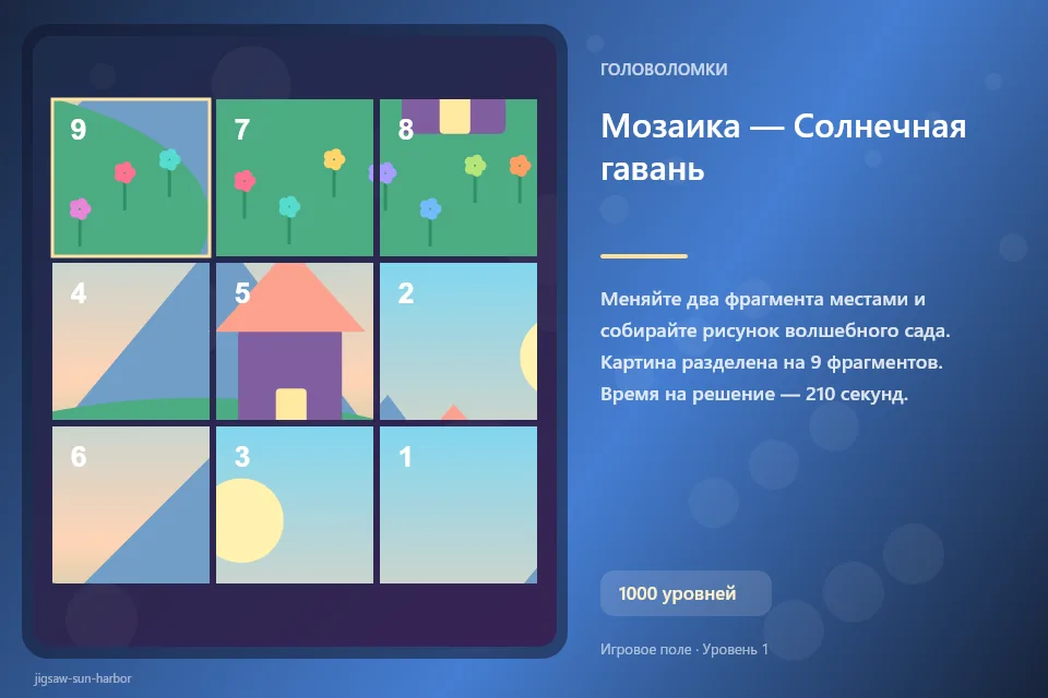 Мозаика — Солнечная гавань