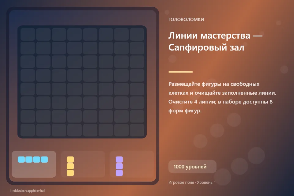 Линии мастерства — Сапфировый зал