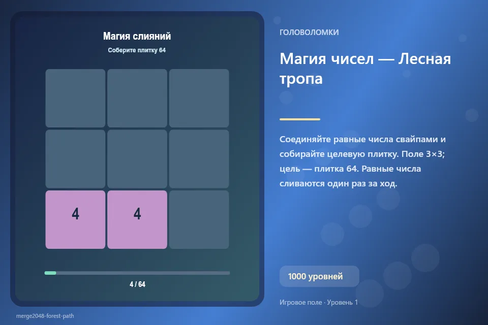 Магия чисел — Лесная тропа
