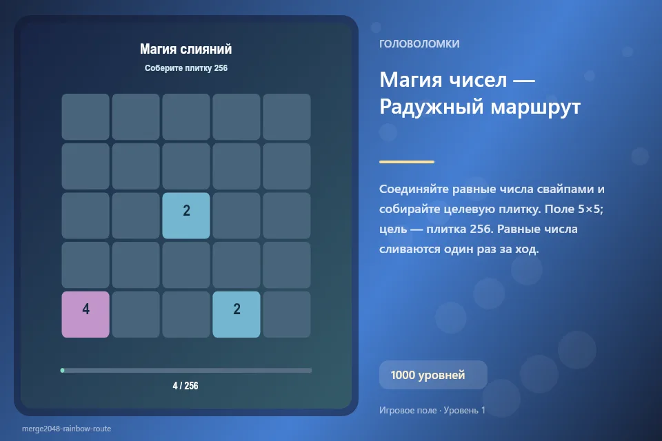 Магия чисел — Радужный маршрут
