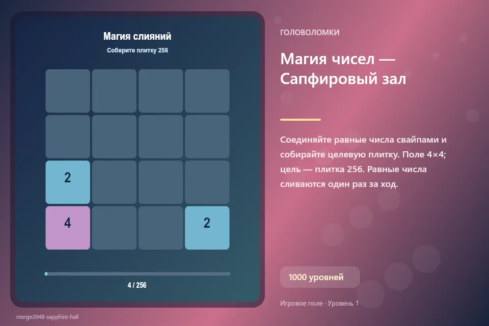 Магия чисел — Сапфировый зал