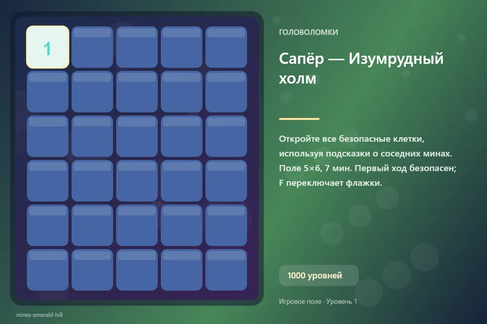 Сапёр — Изумрудный холм