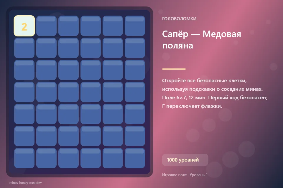 Сапёр — Медовая поляна