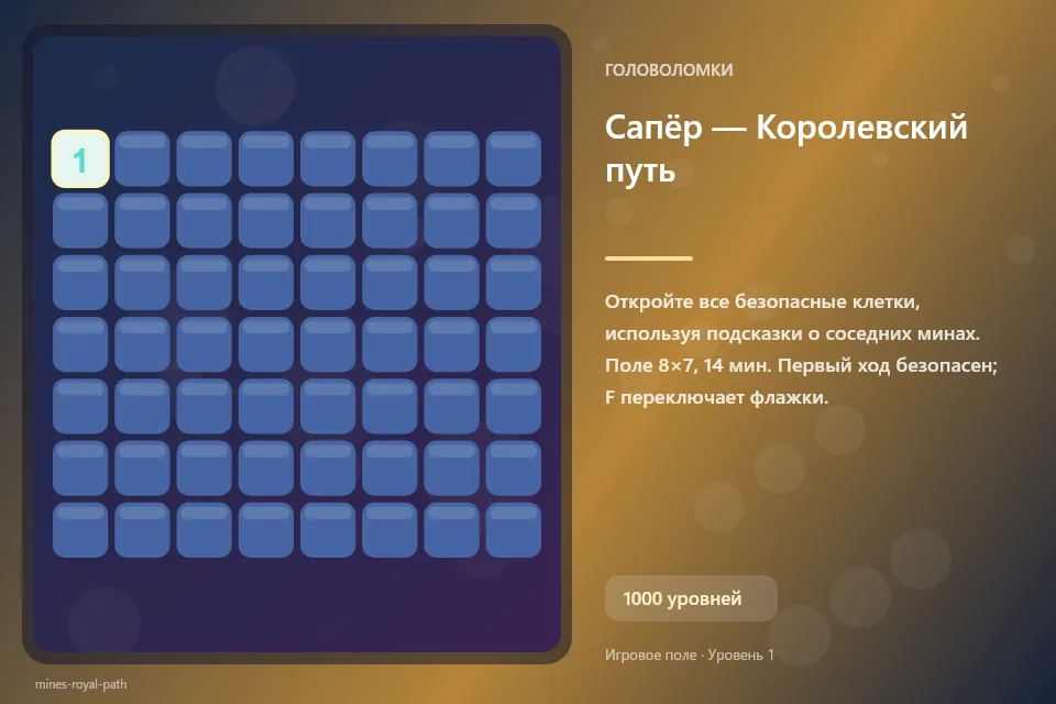 Сапёр — Королевский путь