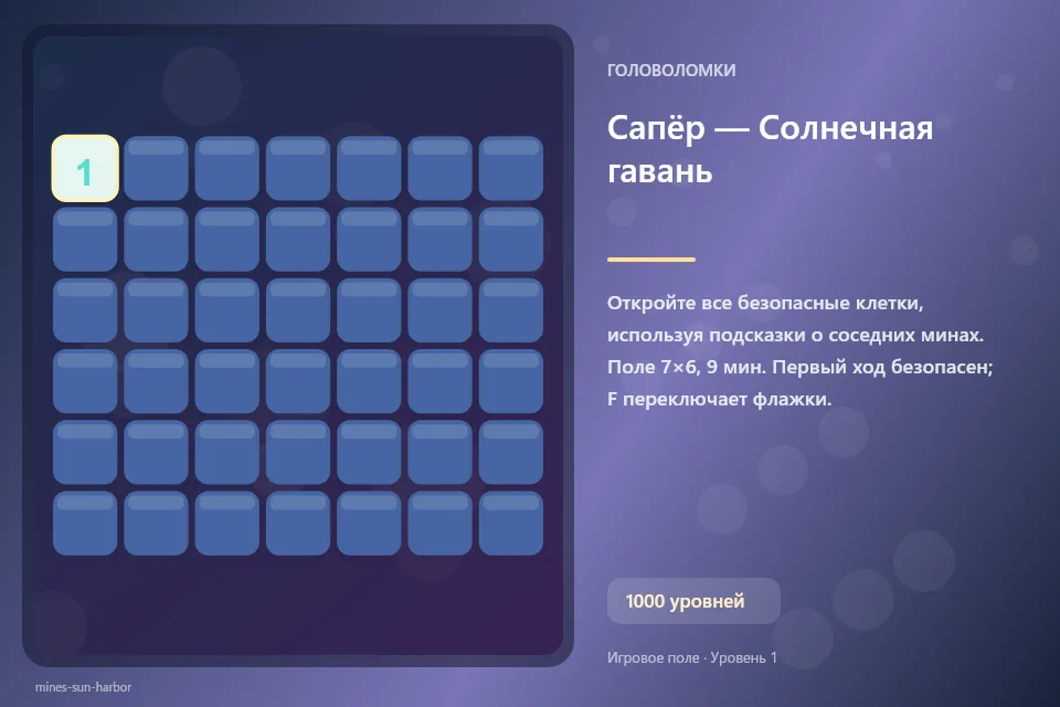 Сапёр — Солнечная гавань