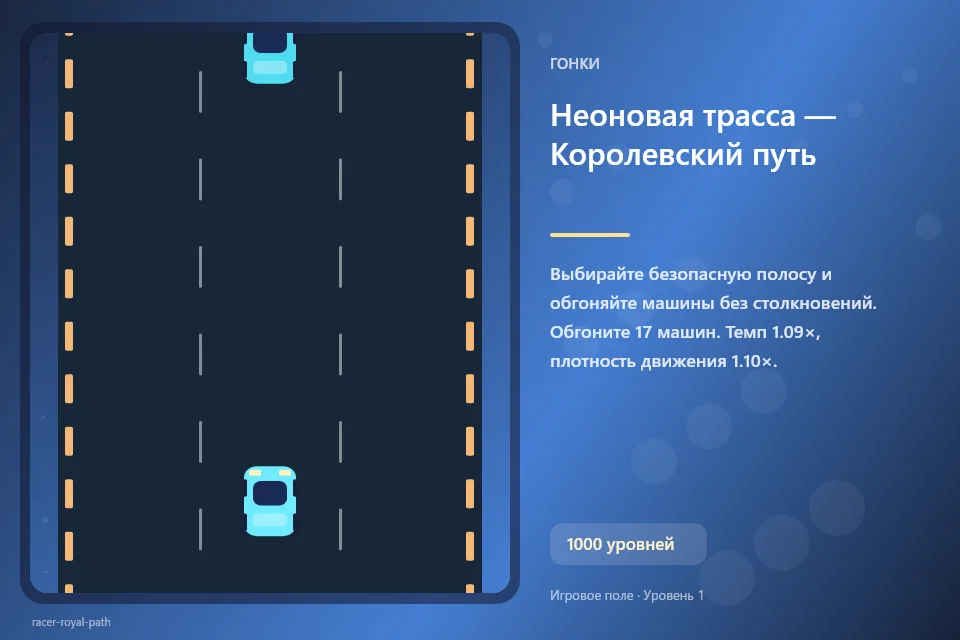 Неоновая трасса — Королевский путь