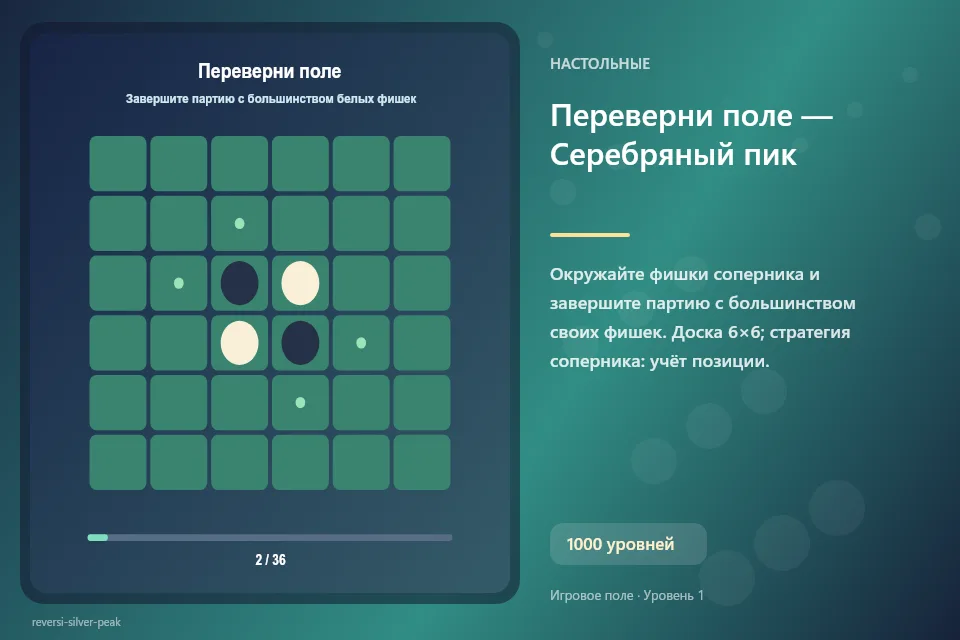 Переверни поле — Серебряный пик