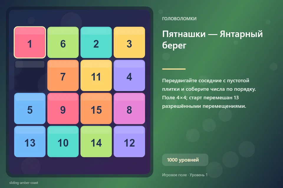 Пятнашки — Янтарный берег