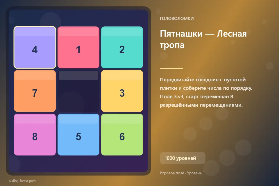Пятнашки — Лесная тропа