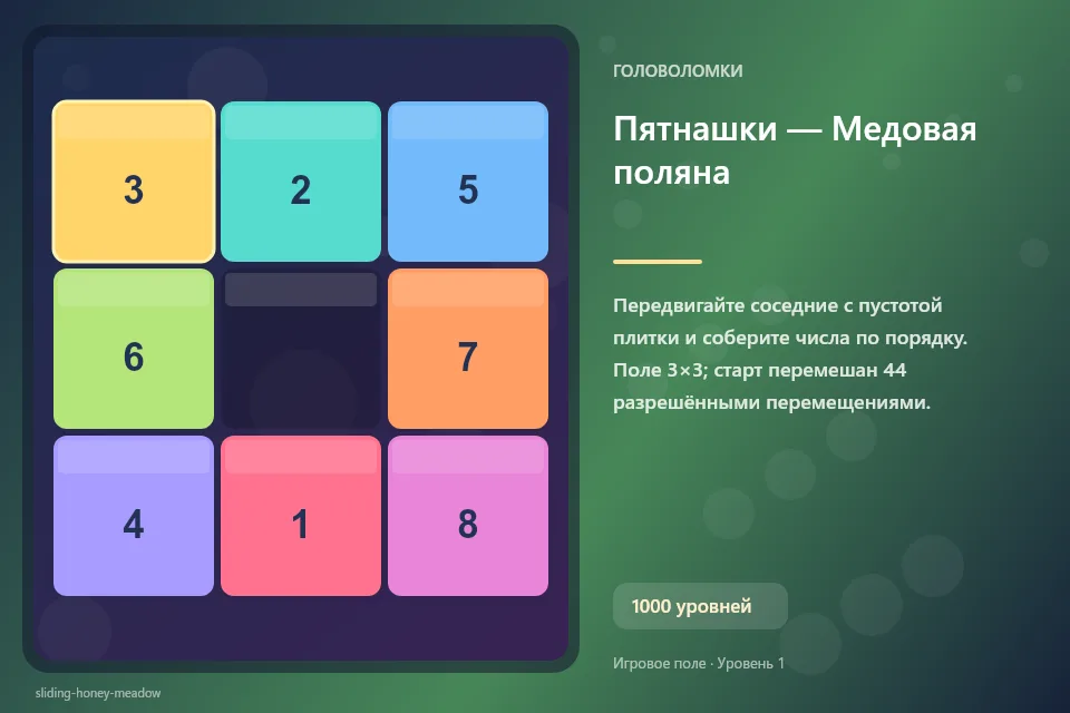 Пятнашки — Медовая поляна