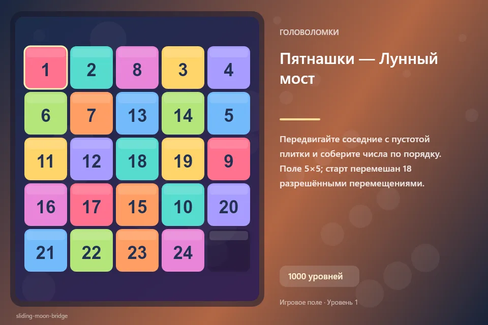 Пятнашки — Лунный мост