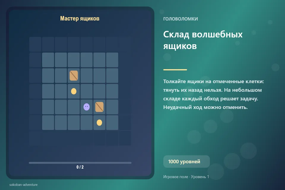 Склад волшебных ящиков
