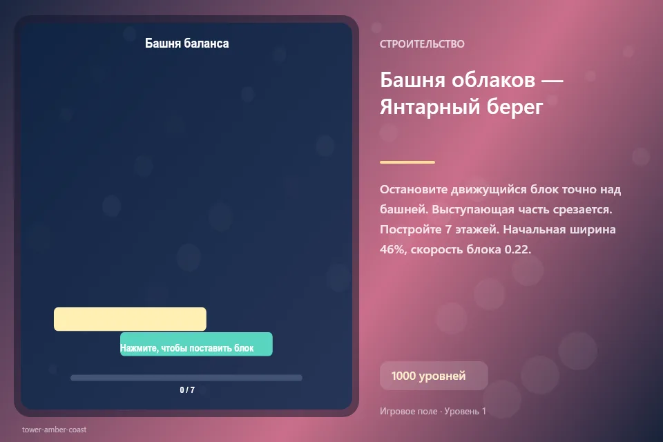 Башня облаков — Янтарный берег