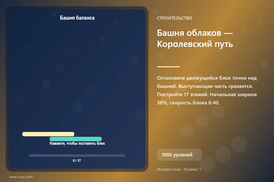 Башня облаков — Королевский путь