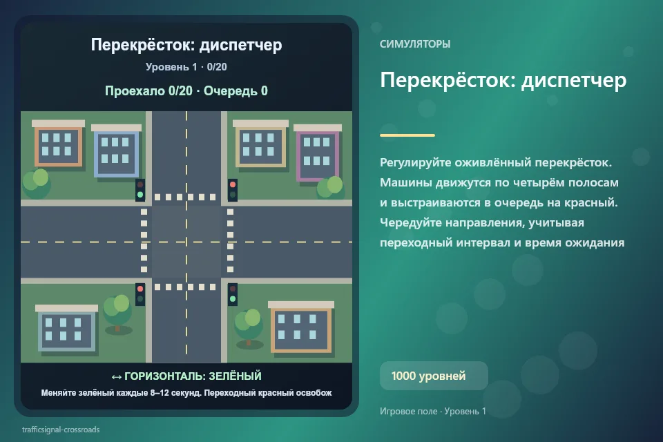 Перекрёсток: диспетчер