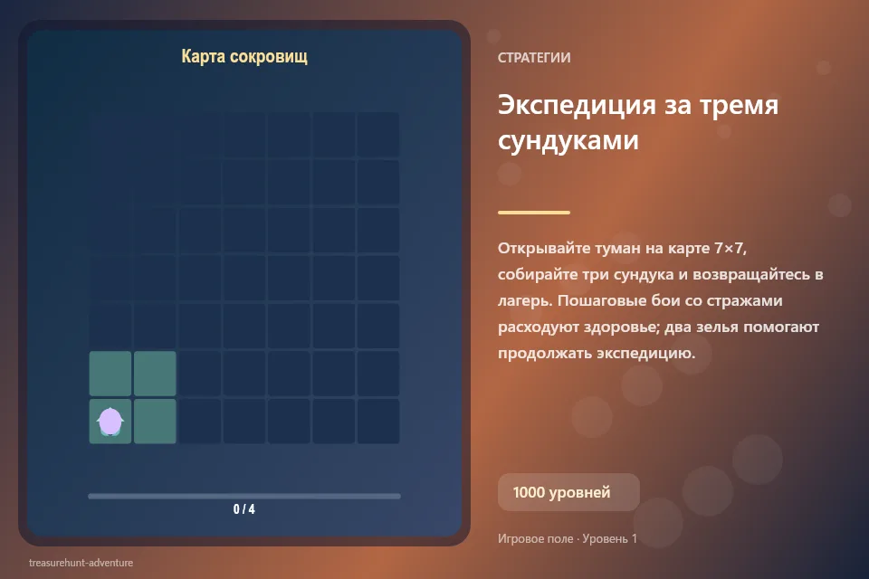 Экспедиция за тремя сундуками