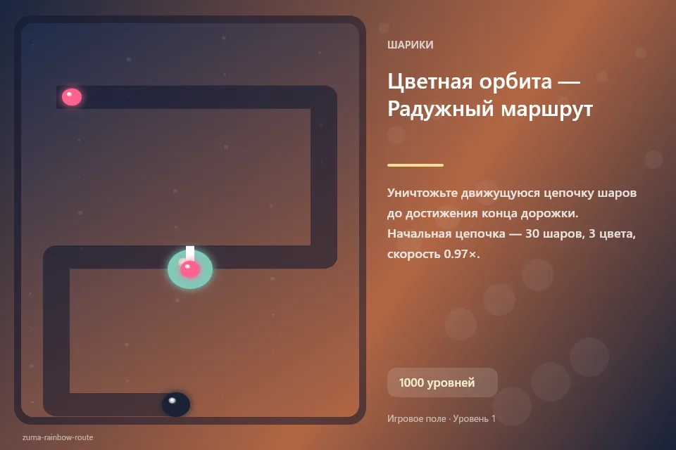 Цветная орбита — Радужный маршрут