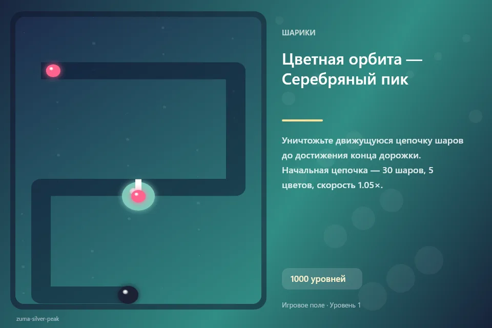 Цветная орбита — Серебряный пик